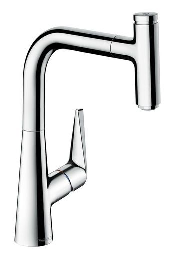 Hansgrohe Talis Select M51 Einhebel-Küchenmischer 220 mit Ausziehauslauf, chrom