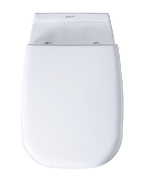 Duravit D-Code WC-Sitz mit Absenkautomatik, weiß 0067390000 6