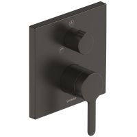 Duravit C.1 Einhebel-Wannenmischer UP mit Umstellventil, schwarz matt C15210011046