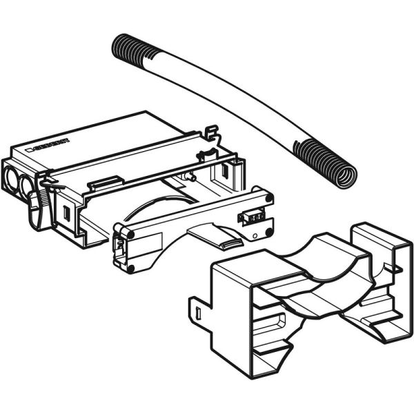 Geberit Set Power&Connect Box, mit Zwischenboden mit Anschlussklemme