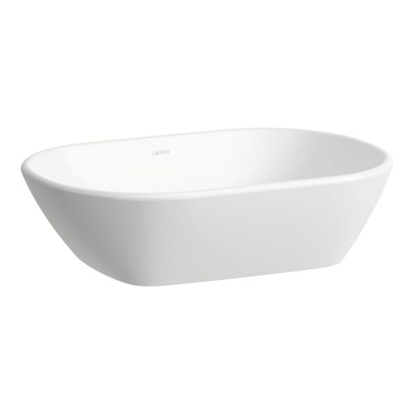 Laufen Lua Aufsatzwaschtisch oval 50x35cm, weiß