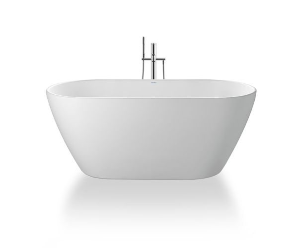 Duravit D-Neo freistehende Badewanne oval 160x75cm, weiß