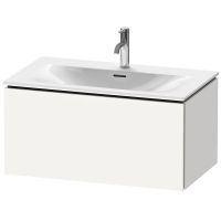 Duravit L-Cube Waschtischunterschrank wandhängend 82x48cm mit 1 Schublade für Viu 234483, weiß, LC613701818