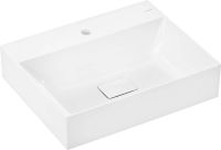 Hansgrohe Xevolos E Waschtisch 60x48cm mit SmartClean, 1 Hahnloch, ohne Überlauf, weiß 61092450