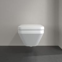 Vorschau: Villeroy&Boch Architectura Wand-Tiefspül-WC, spülrandlos mit TwistFlush[e³], softcube, weiß