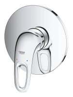 Vorschau: Grohe Eurostyle Einhand-Brausebatterie, offener Hebelgriff, chrom