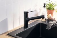 Hansgrohe Zesis M33 Küchenarmatur 150 2jet schwarz matt 74800670