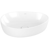 Vorschau: Villeroy&Boch Antao Aufsatzwaschtisch 51x40cm CeramicPlus, weiß 4A7351R1