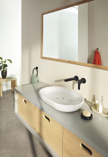 Grohe Eurosmart 2-Loch-Waschtischbatterie, Ausladung 211mm