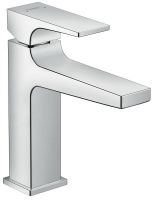 Hansgrohe Metropol Einhebel-Waschtischmischer 110 mit Hebelgriff und Push-Open Ablaufgarnitur