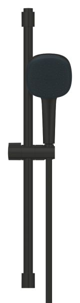 Grohe Tempesta Cube 110 Brausestangenset 60cm, 2 Strahlarten, wassersparend, matt black