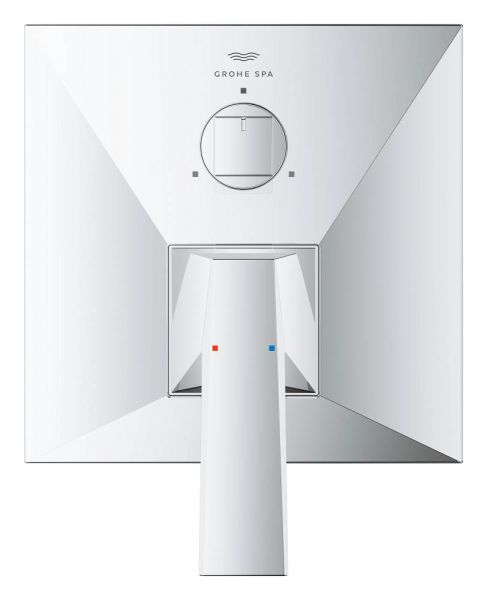 Grohe Allure Brilliant Einhandbatterie mit 3-Wege Umstellung, eckig