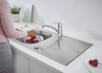 Vorschau: Grohe Eurosmart Spültischbatterie mit flachem Auslauf