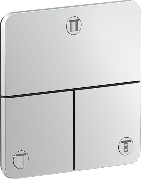 Axor ShowerSelect ID Ventil Unterputz softsquare für 3 Verbraucher chrom 36781000