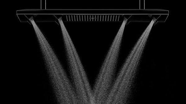 Axor ShowerHeaven Kopfbrause 120x30cm 4jet mit Lichtmodul 3500 K