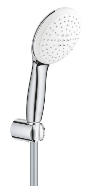 Grohe Tempesta 110 Wandhalterset mit Brauseschlauch 125cm, 2 Strahlarten, 13,5 l/min, chrom 27799003 