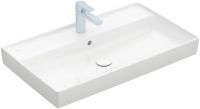 Vorschau: Villeroy&Boch Collaro Aufsatzwaschtisch 80x47cm, geschliffen, 1 Hahnloch 4A338G01