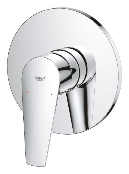 Grohe BauEdge Einhand-Brausebatterie, Unterputz, chrom