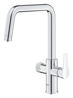 Vorschau: Grohe Blue Pure Eurosmart Einzelarmatur, schwenkbarer U-Auslauf mit Filterfunktion