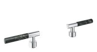 Grohe Atrio Hebelgriffe aus Vanilla Noir Caesarstone für Atrio 21134-140/20587-93/25227, 48459000 