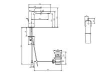 Vorschau: Villeroy&Boch Subway 3.0 Einhebel-Waschtischarmatur, Ausladung 133mm TVW112002000K5