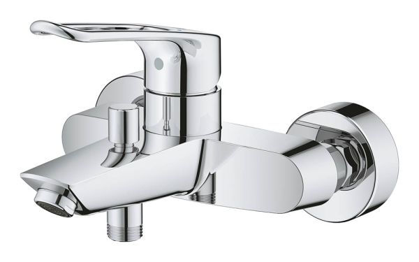 Grohe Eurosmart Einhand-Wannenbatterie, offener Hebelgriff, chrom