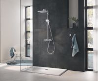 Vorschau: Grohe Rainshower SmartActive 310 Duschsystem mit Thermostatbatterie, EcoJoy 9,5lmin, , chrom 26652000