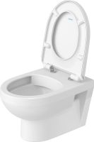 Vorschau: Duravit Duravit No.1 Wand-WC Set mit Sitz 54x37,5cm, rimless, weiß 45620900A1