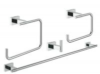 Vorschau: Grohe Essentials Cube Bad-Set 4 in 1, chrom