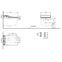 Vorschau: TOTO WASHLET® SW inkl. Fernbedienung, weiß