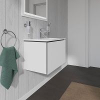 Vorschau: Duravit L-Cube Waschtischunterschrank wandhängend 62x39cm mit 1 Schublade für ME by Starck 234263