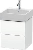 Vorschau: Duravit L-Cube Waschtischunterschrank 48x46cm mit 2 Schubladen für ME by Starck 235050, LC627401818 weiß