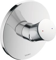 Vorschau: Duravit White Tulip Einhebel-Brausemischer Unterputz, chrom