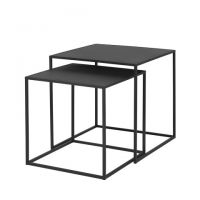 blomus FERA Set 2 Beistelltische, schwarz