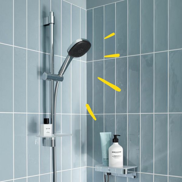 Grohe QuickFix Vitalio Comfort 110 Brausestangenset inkl. Handbrause & Schlauch chrom 26928001