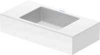 Duravit Vero Air Handwaschbecken rechteckig 50x25cm, ohne Hahnloch, ohne Überlauf, WonderGliss, weiß 07245000001