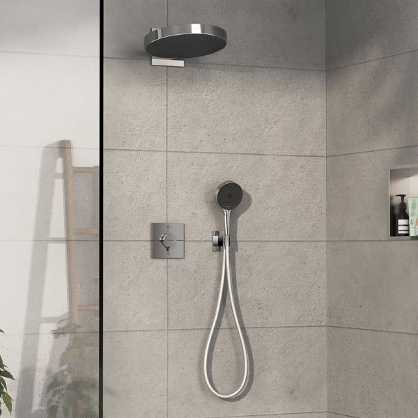 Hansgrohe ShowerSelect Comfort E Thermostat UP für 2 Verbraucher, chrom