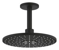 Vorschau: Grohe Rainshower 310 SmartActive Kopfbrauseset Deckenauslass 142mm, 2 Strahlarten, phantom black