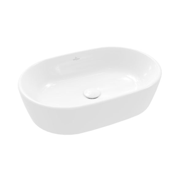 Villeroy&Boch Architectura Aufsatzwaschbecken oval, 60x40cm, weiß, 5A266001