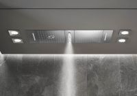 Vorschau: Grohe Rainshower Aqua Deckenbrause Abdeckung für 3 Strahlbildner, chrom