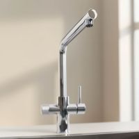 Vorschau: Grohe Blue Pure Minta Einzelarmatur mit Filterfunktion, schwenkbarer L-Auslauf, chrom