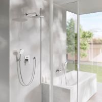 Vorschau: Grohe Tempesta 250 Cube Kopfbrause 1 Strahlart, 9,5 l/min, chrom