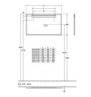 Vorschau: Villeroy&Boch More to See One LED-Spiegel, 140x60cm