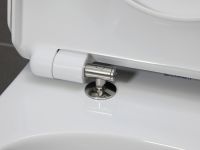 Vorschau: Duravit No.1 Wand-WC Set inkl. WC-Sitz mit Absenkautomatik, 54x37,3cm, oval, rimless, weiß