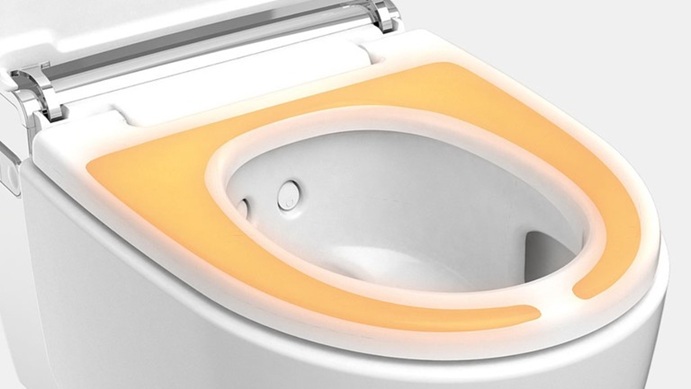 WC-Sitzring mit Sitzheizung