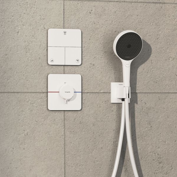 Hansgrohe ShowerSelect Comfort Q Thermostat Unterputz, weiß matt