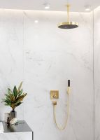 Vorschau: Hansgrohe ShowerSelect Thermostat Unterputz für 2 Verbraucher polished gold optic 15763990