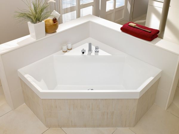 Villeroy&Boch Squaro Sechseck-Badewanne 190x80cm 