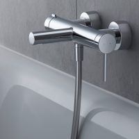 Vorschau: Duravit Circle Einhebel-Wannenmischer Aufputz rund, chrom CE5230000010