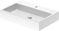 Vorschau: Duravit Vero Air Waschtisch rechteckig 70x47cm, mit 1 Hahnloch, ohne Überlauf, WonderGliss, weiß 23507000411